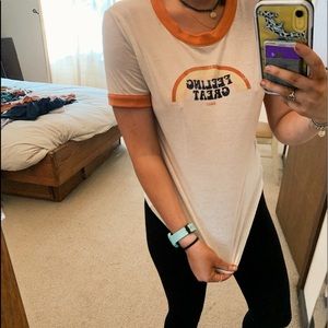 Roxy “Feeling Great” Fitted Tee